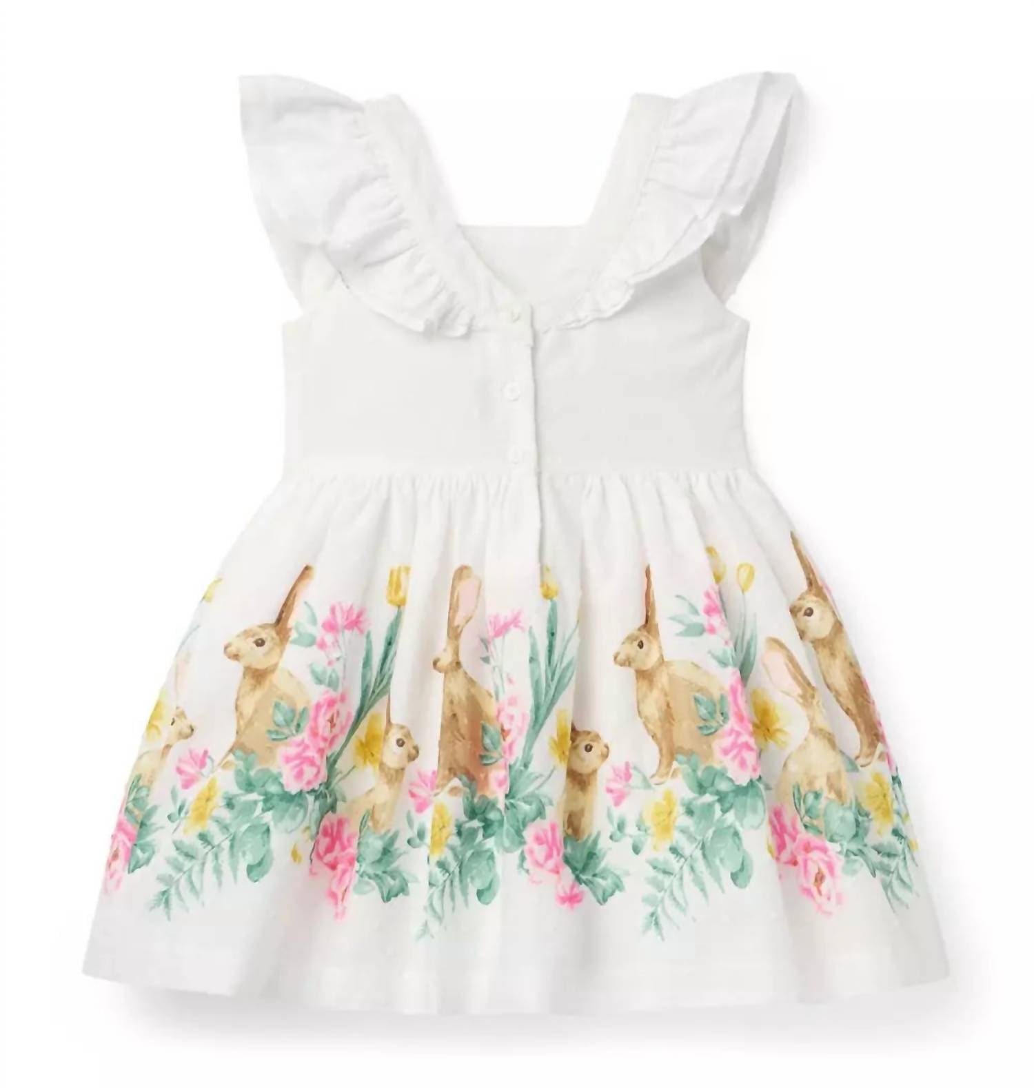 Janie And Jack - Girl's Bunny Border Dress