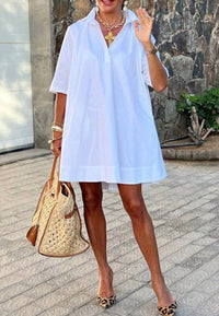 Belle D'Amour - Classic Shirt Dress