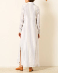 Alix Of Bohemia - Lotte Stripe Long Shirt Dress