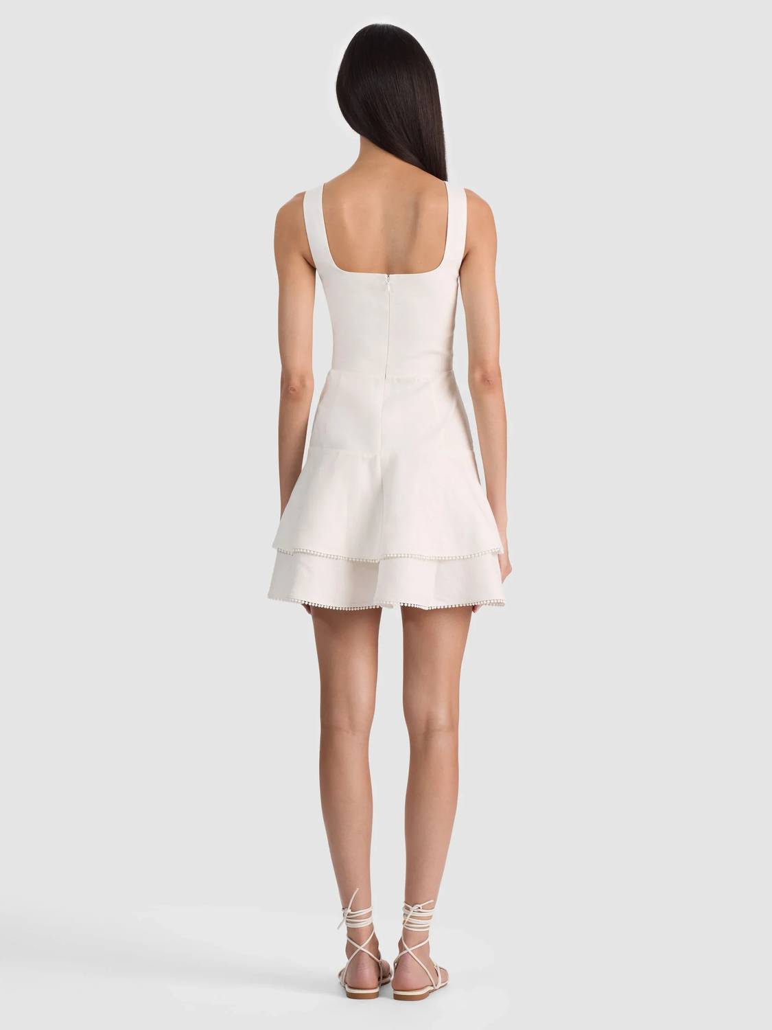 Alice + Olivia - Women's Miriam Sweetheart Mini Dress