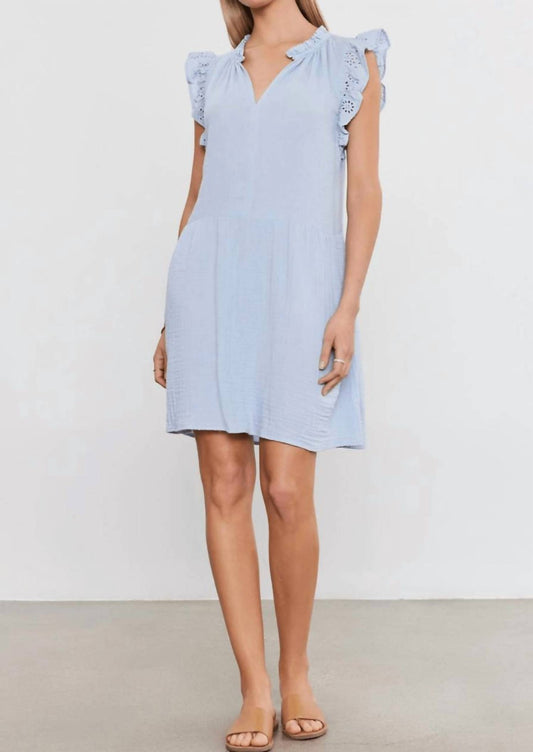 Velvet By Graham & Spencer - Eyelet Mini Dress