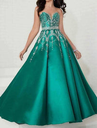 Tiffany Designs - Women's Sweetheart Jeweled Dress