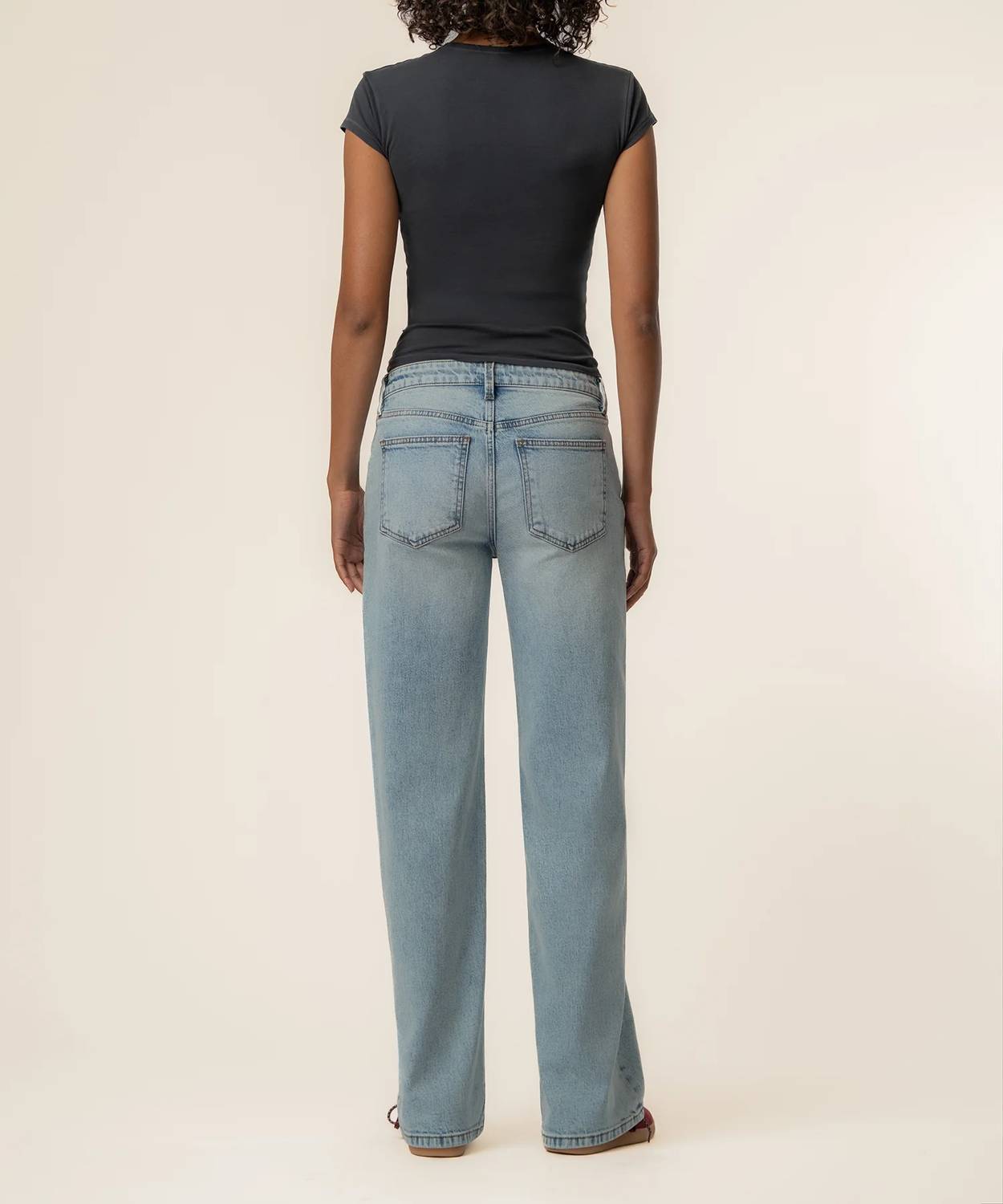 Kut From The Kloth - Selena Baggy Low Rise Straight Leg Jeans