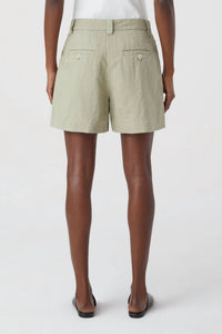 Closed - Mid Waist Linen Cotton Blend Shorts