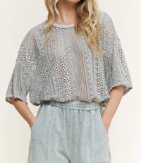 J.Her - Lace Summer Blouse