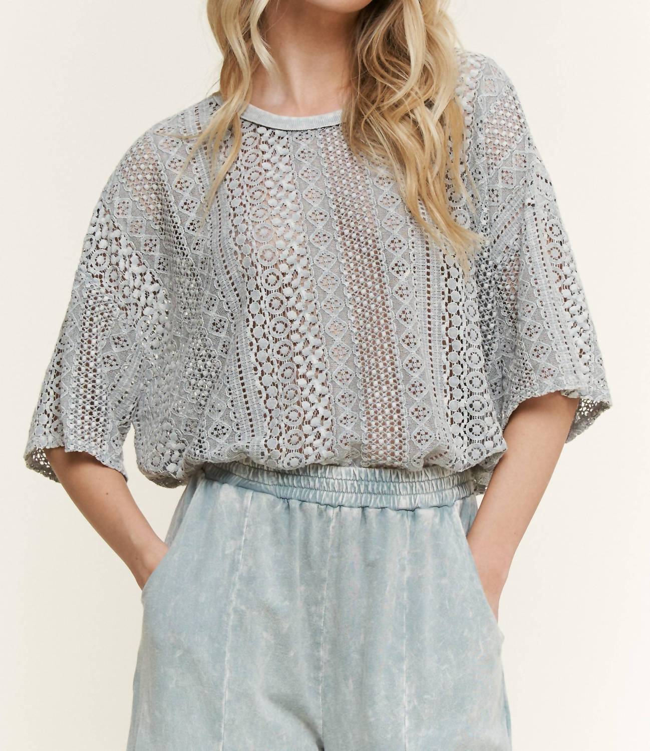 J.Her - Lace Summer Blouse