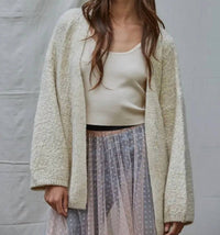 By Together The Celia Cardigan in ivory - women's cardigan