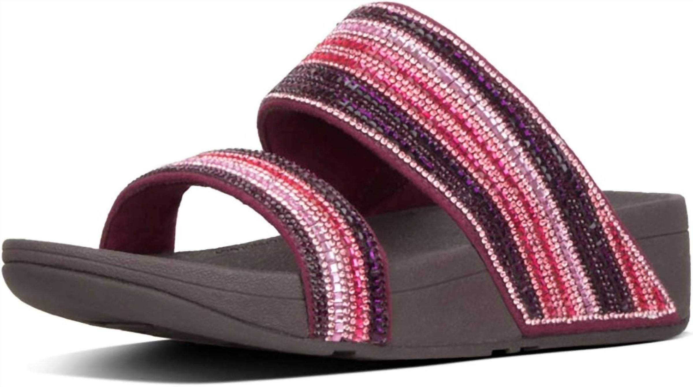 Fitflop - Women's Rosa Crystal Mosaic Slides