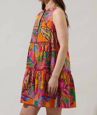 Sugarlips - Milana Adrina Shift Tiered Mini Dress
