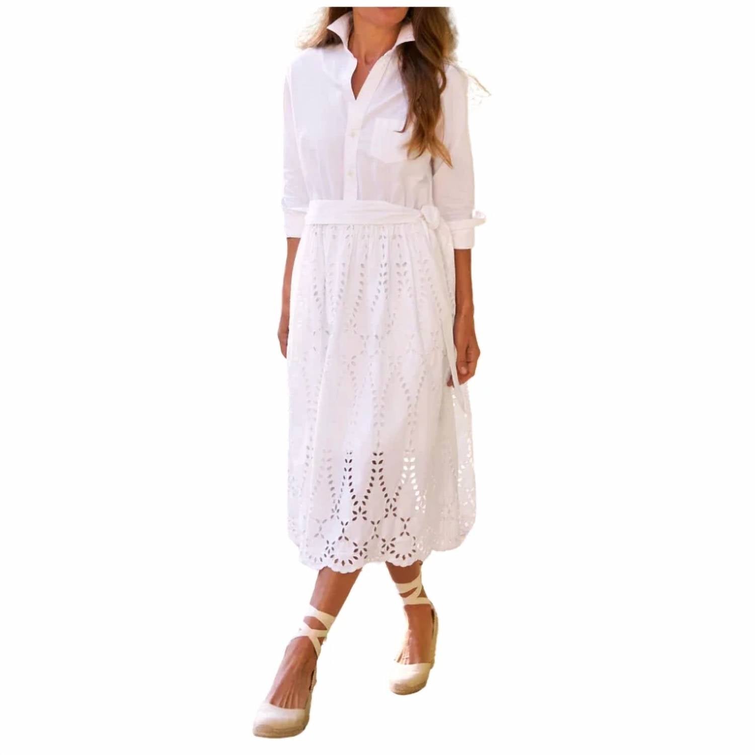 Frank & Eileen - Grace Eyelet Dress
