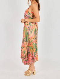 Sadie & Sage - Sunset Ridge Pleated Midi Dress