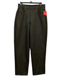 Spanx Women's Faux Leather Leggings in black - women's pants