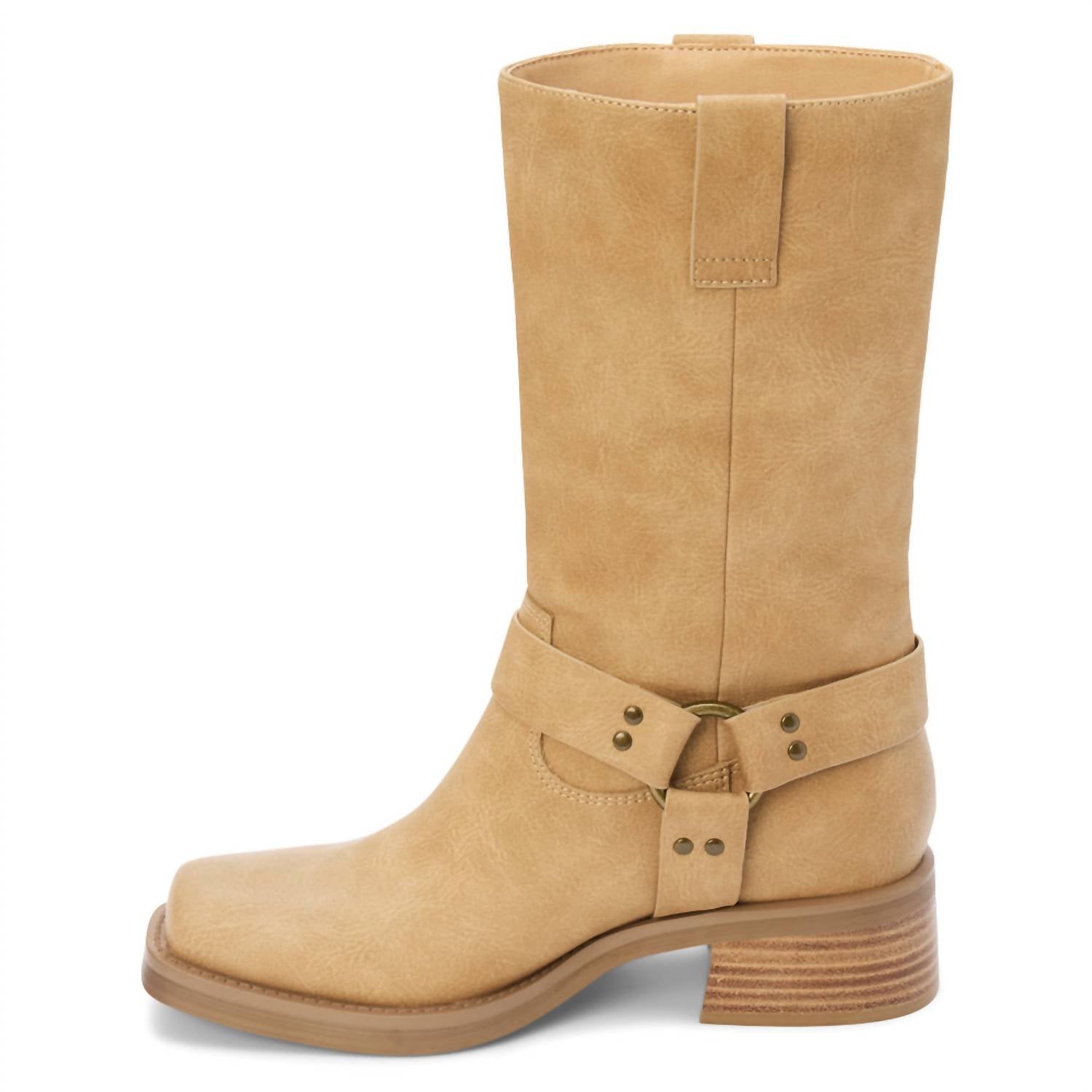 Matisse Women's Autumn Harness Mid Calf Boots in natural - women's heels - alternate view