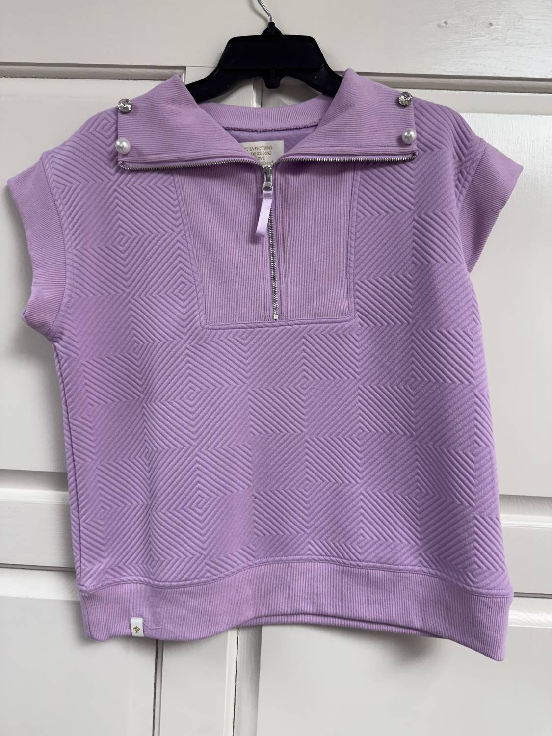 Simply Southern - Women's Textured Half Zip Top