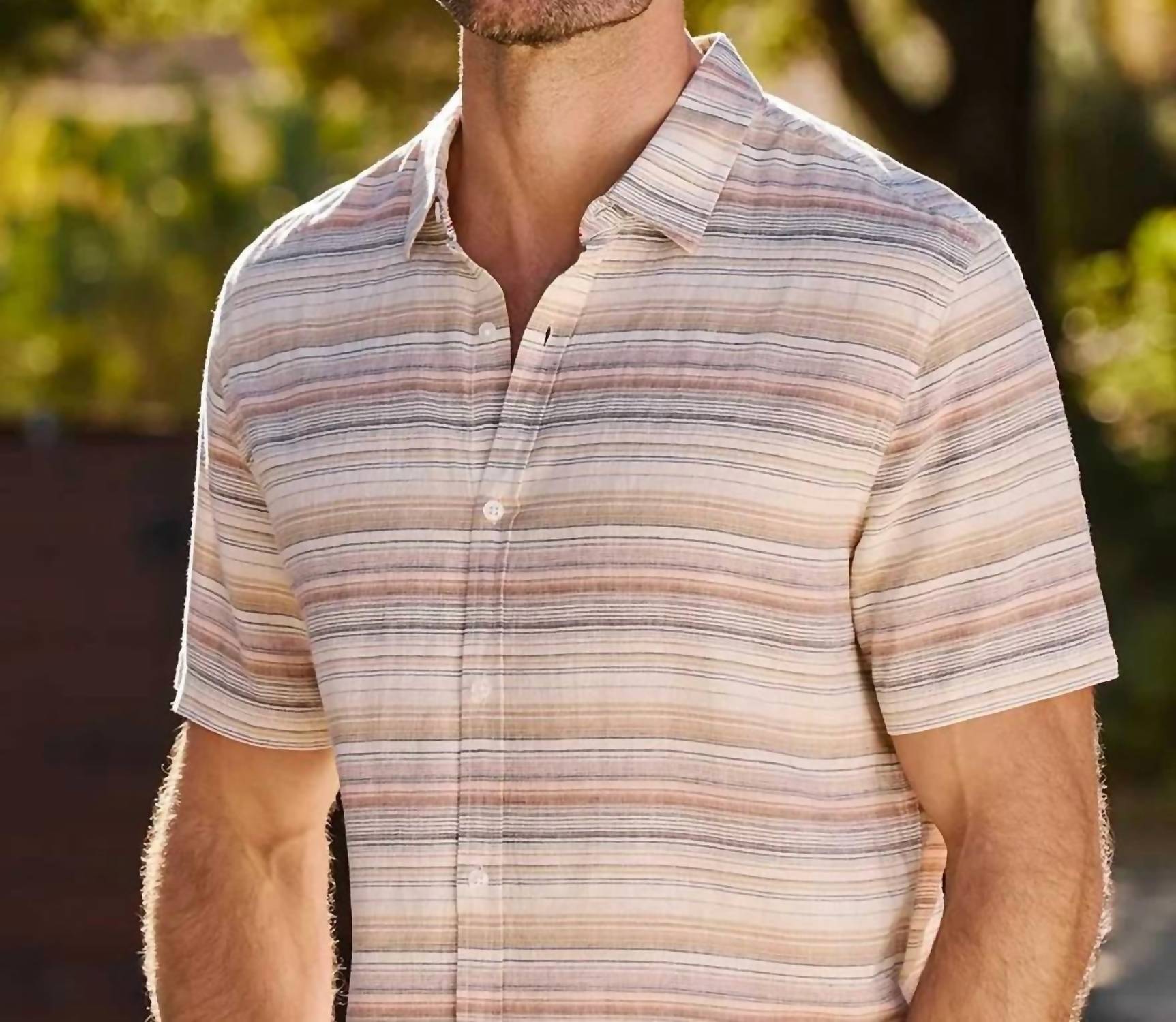 Fairfax & Favor - Men's Estmont Linen Blend Shirt