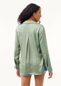 Bella Dahl - Silky Slit Button Down Shirt