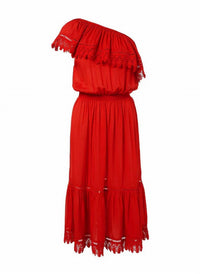 Melissa Odabash - Jo One-shoulder Midi Dress