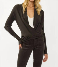 Lovestitch - Willa Tie Front Sweater