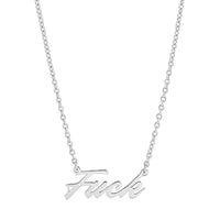 Eklexic - Women's F*ck Necklace