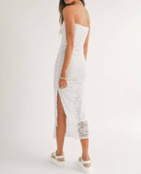 Sage The Label - Fresh Air Side Ruched Tube Midi Dress