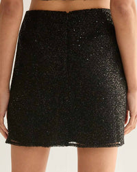 Crescent - Roxanna Beaded Mini Skirt