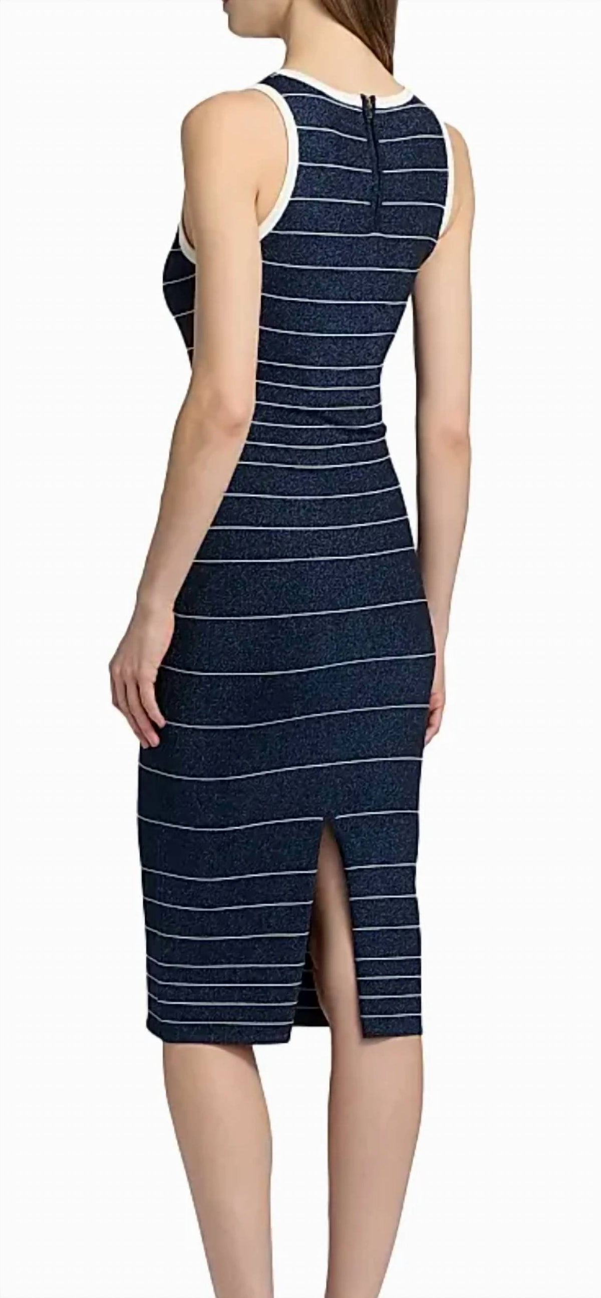 Milly - Mari Stripe Midi Dress