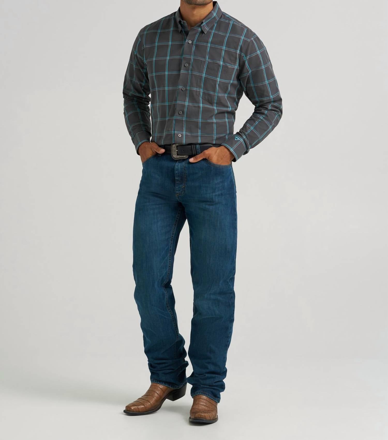 Wrangler - One Pocket Button Down Shirt