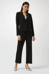 Joseph Ribkoff - Studded Fitted Blazer Jacket