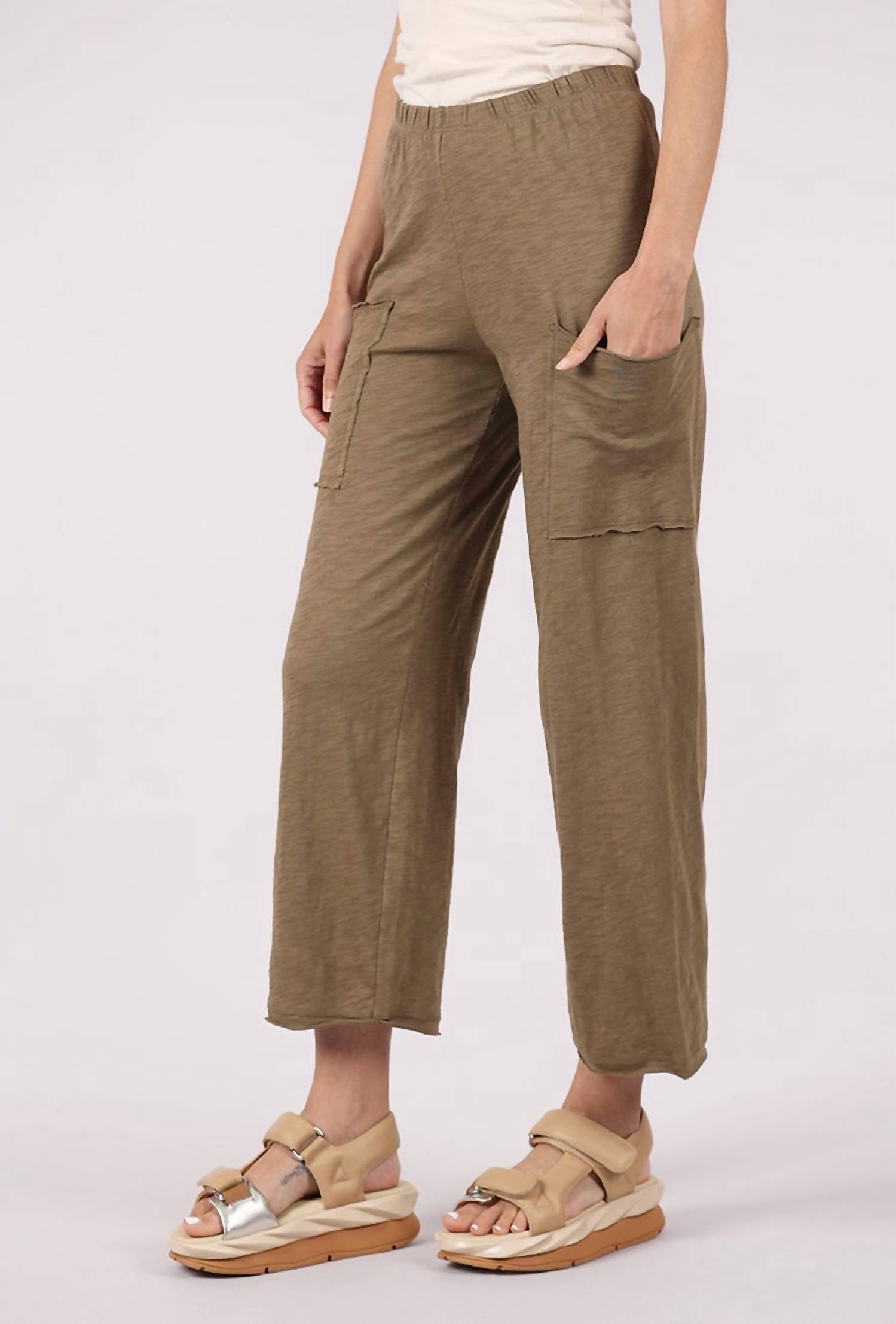 Habitat - Cotton Slub Pocket Flood Pants