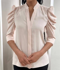 Posh Couture - Puff Sleeve Top