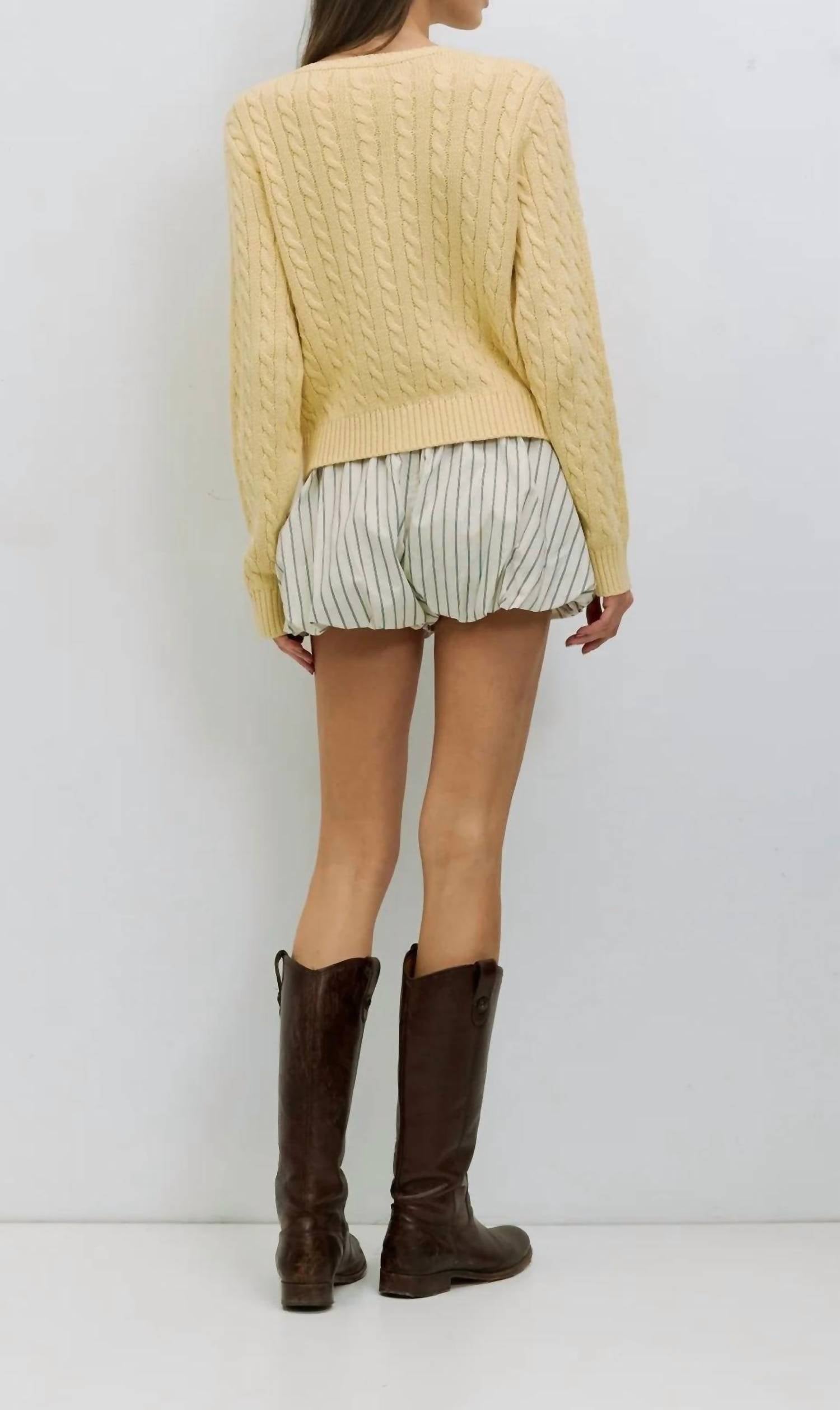 Mod Ref - Sweater Top Cardigan