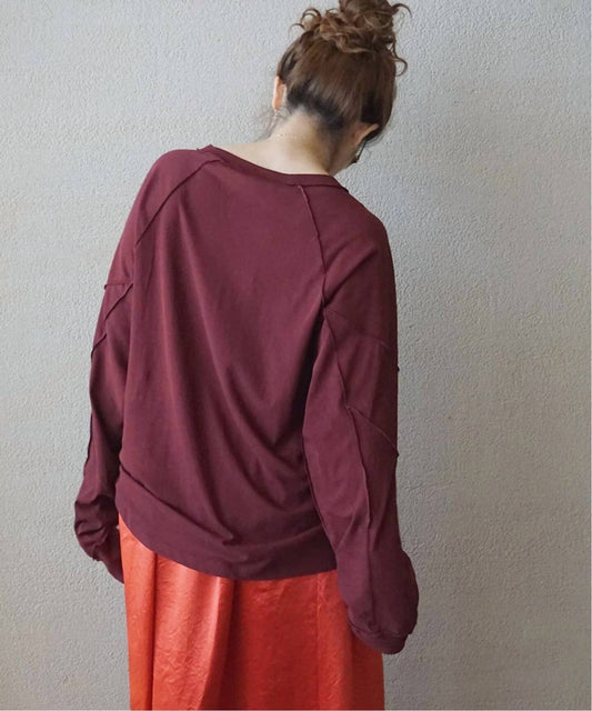 6397 - Inside Out Long Sleeve Raglan Top