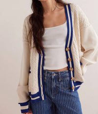 We The Free - Varsity Cardigan