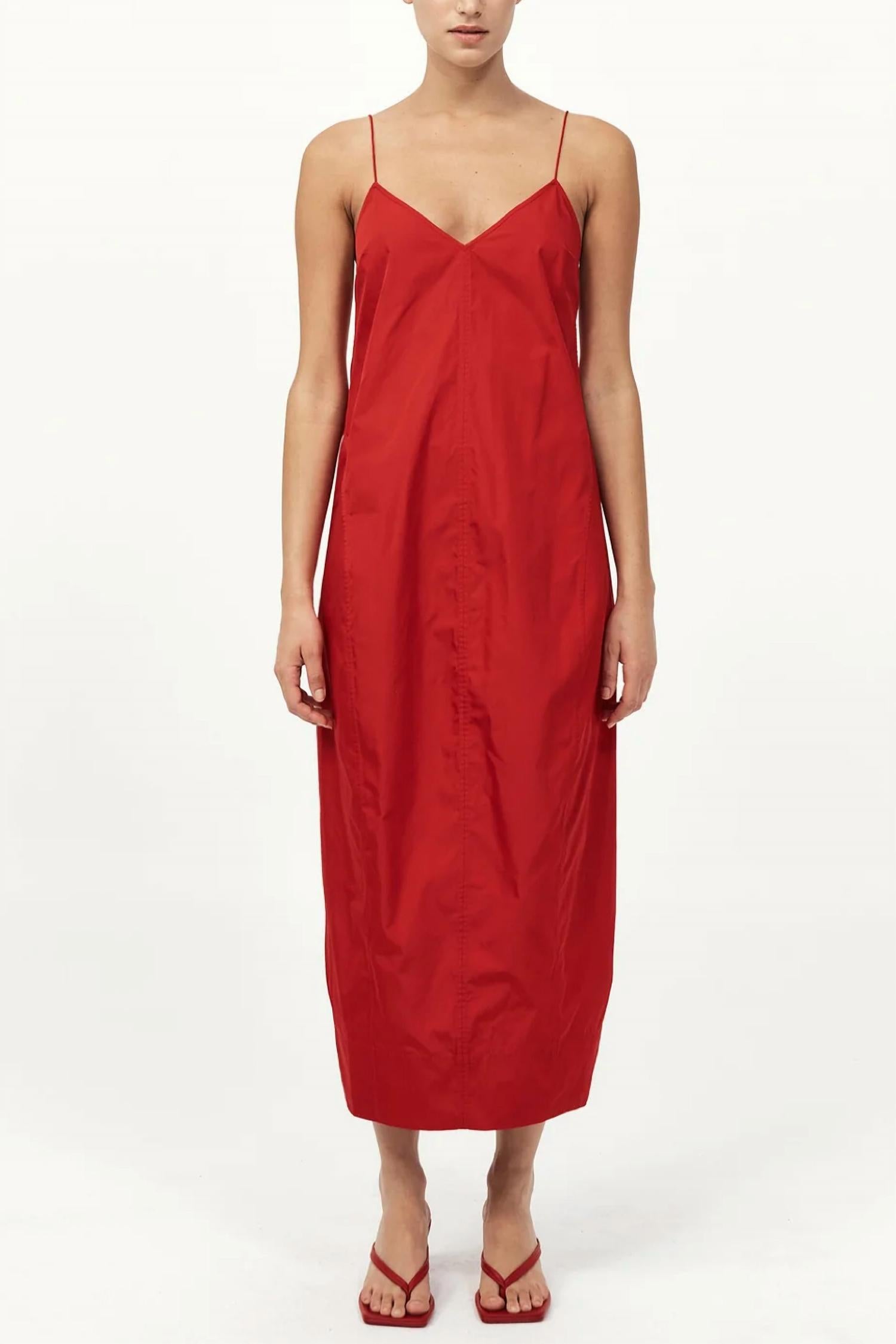 St. Agni - Paper Taffeta Cocoon Dress