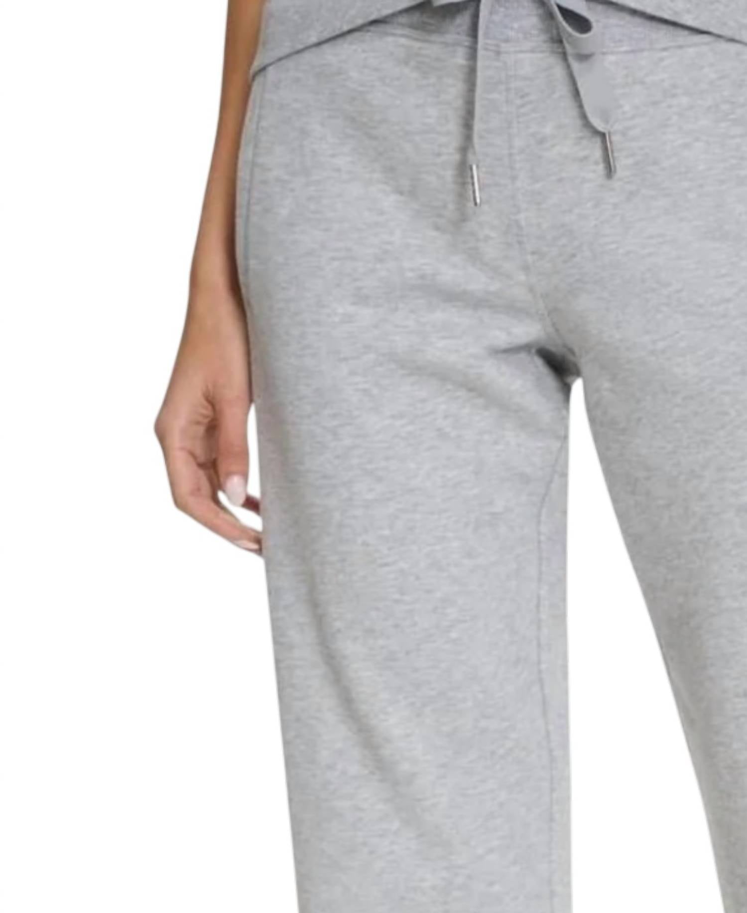 Calvin Klein - Women's Cropped Drawstring-waist Pants