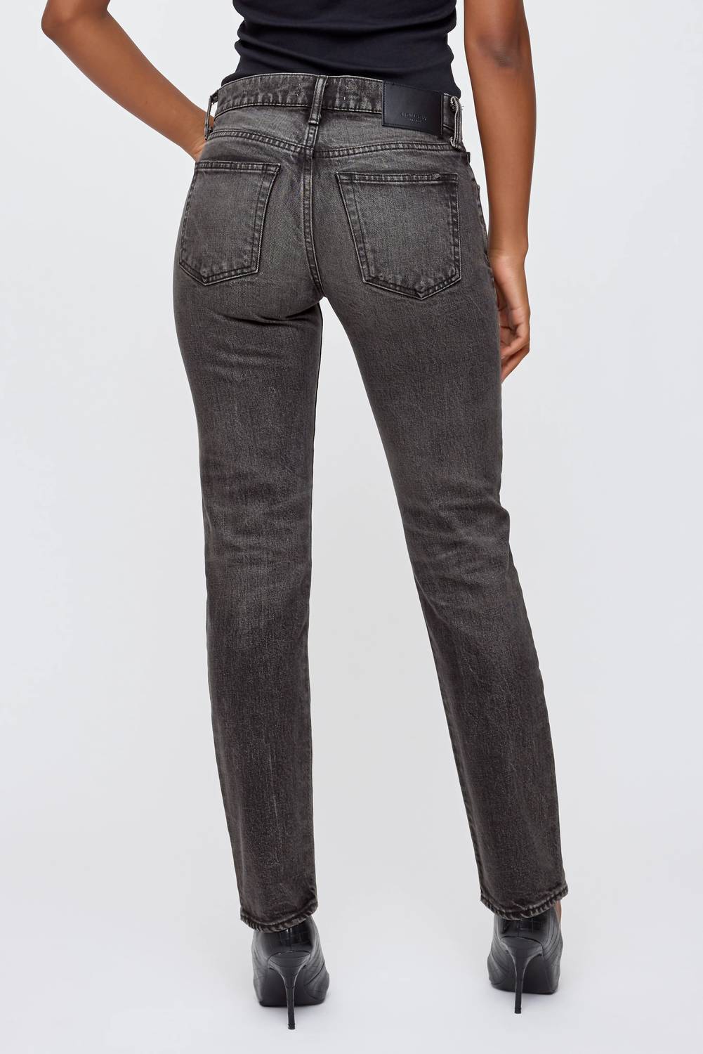 Moussy - Bellview Slim Straight Denim Jean