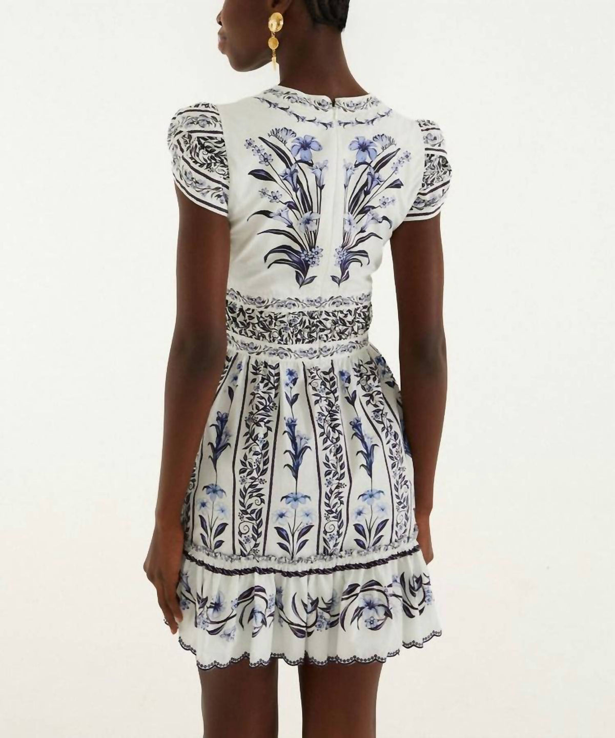 Farm Rio - FLOWERS ARCH MINI DRESS