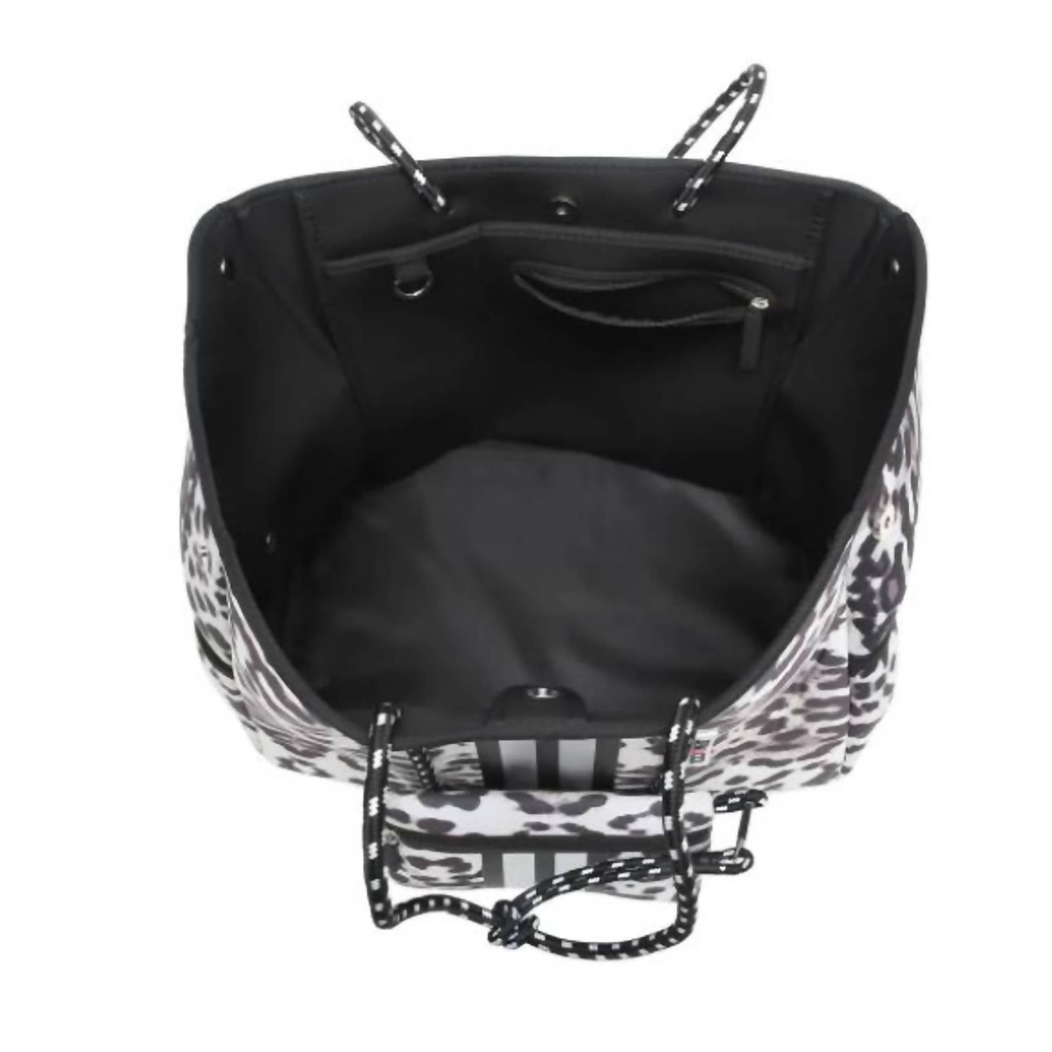 Jen & Co. - Women's Cow Print Neoprene Tote Bag