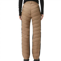 Alp N Rock Women's Kaja Quilted Pant in dark khaki - women's pants - detail view