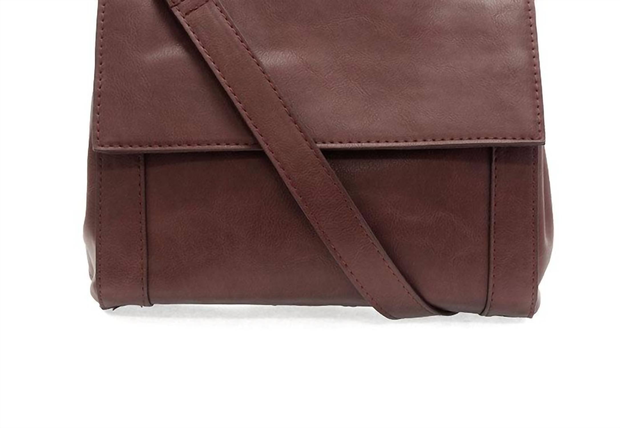 Joy Susan Women's Liana Crossbody Bag in aubergine - women's bag