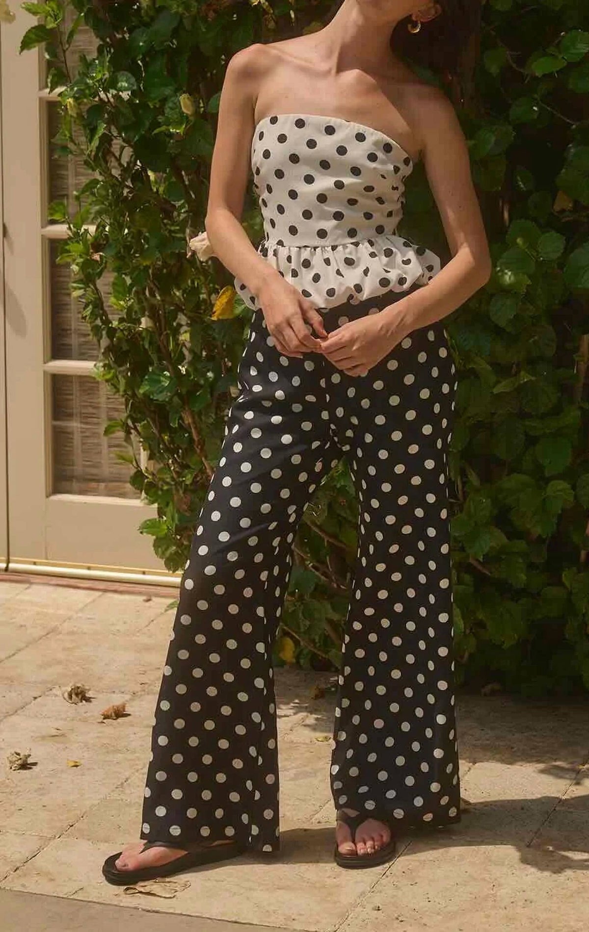 Lucy Paris - Women's Lylah Polka Dot Pant