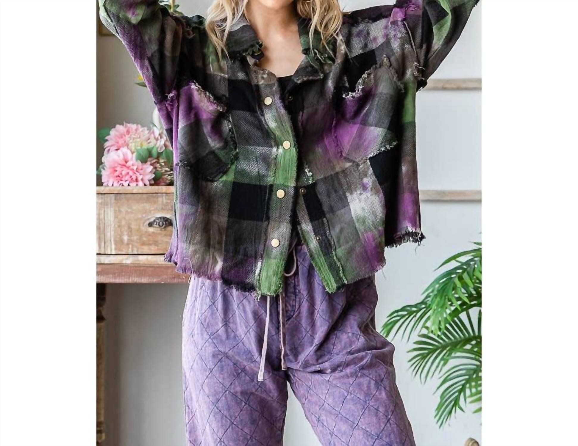 Oli & Hali - Dyed Buffalo Check Shirt