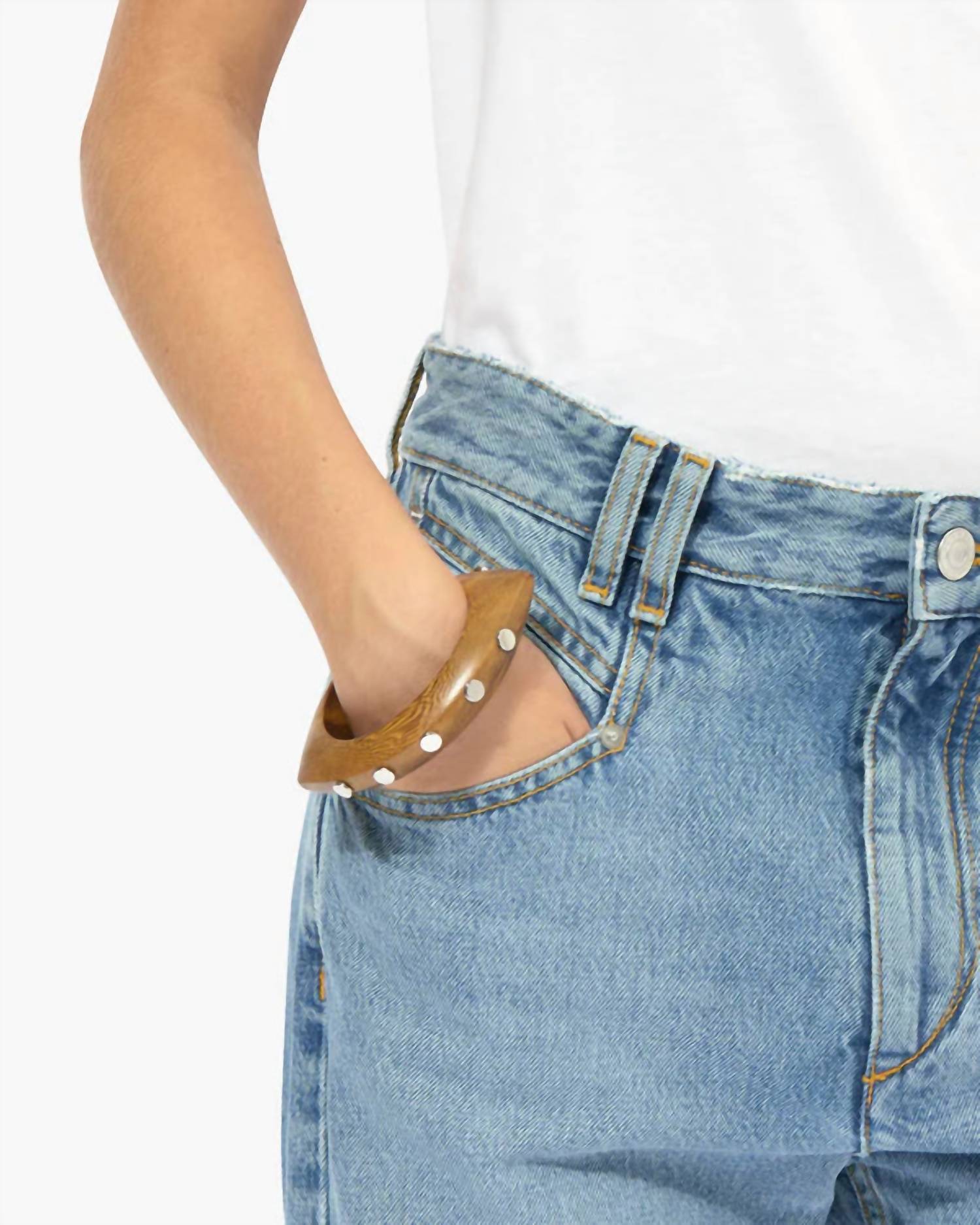 Isabel Marant - Women's Layla Wooden Bracelet