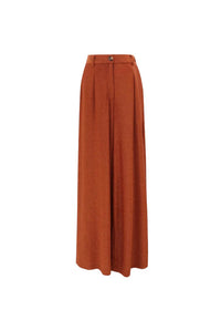 FRNCH Kaya Pants in orange - women's pants - detail view