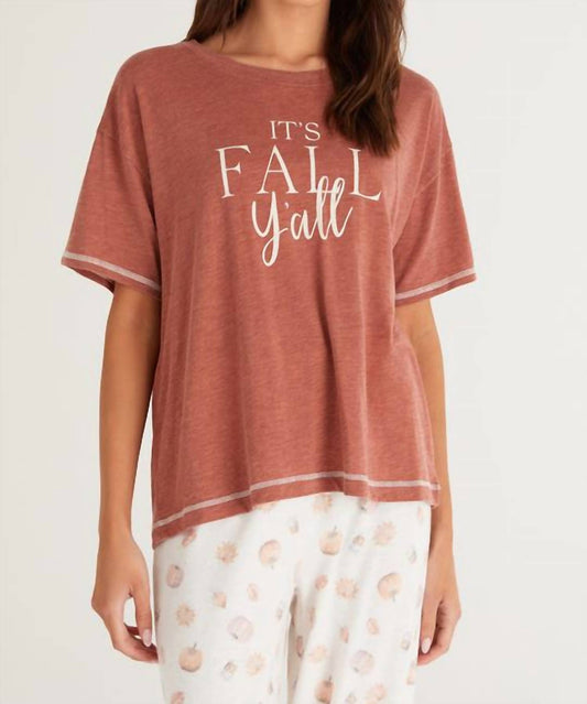 Old School Fall Y'all Tee