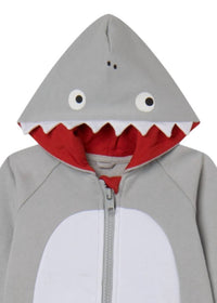Stella Mccartney - Baby Boy Zip Up Hoodie With Shark Face Print