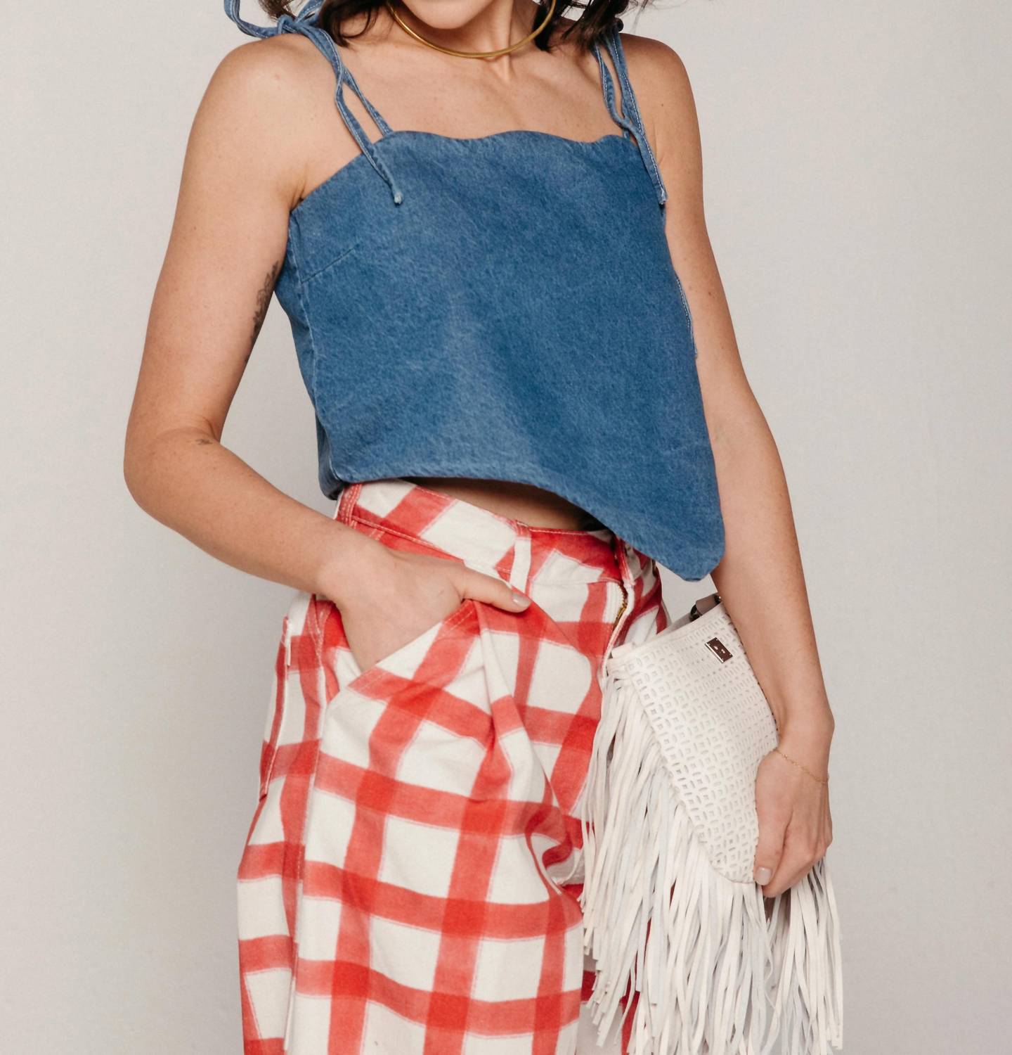 Sixxta - Celebration Tie Strap Top