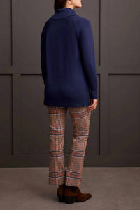 Tribal - Long Sleeve Cowl Neck Sweater