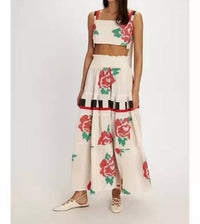 Pearl And Caviar - Floral Maxi Skirt