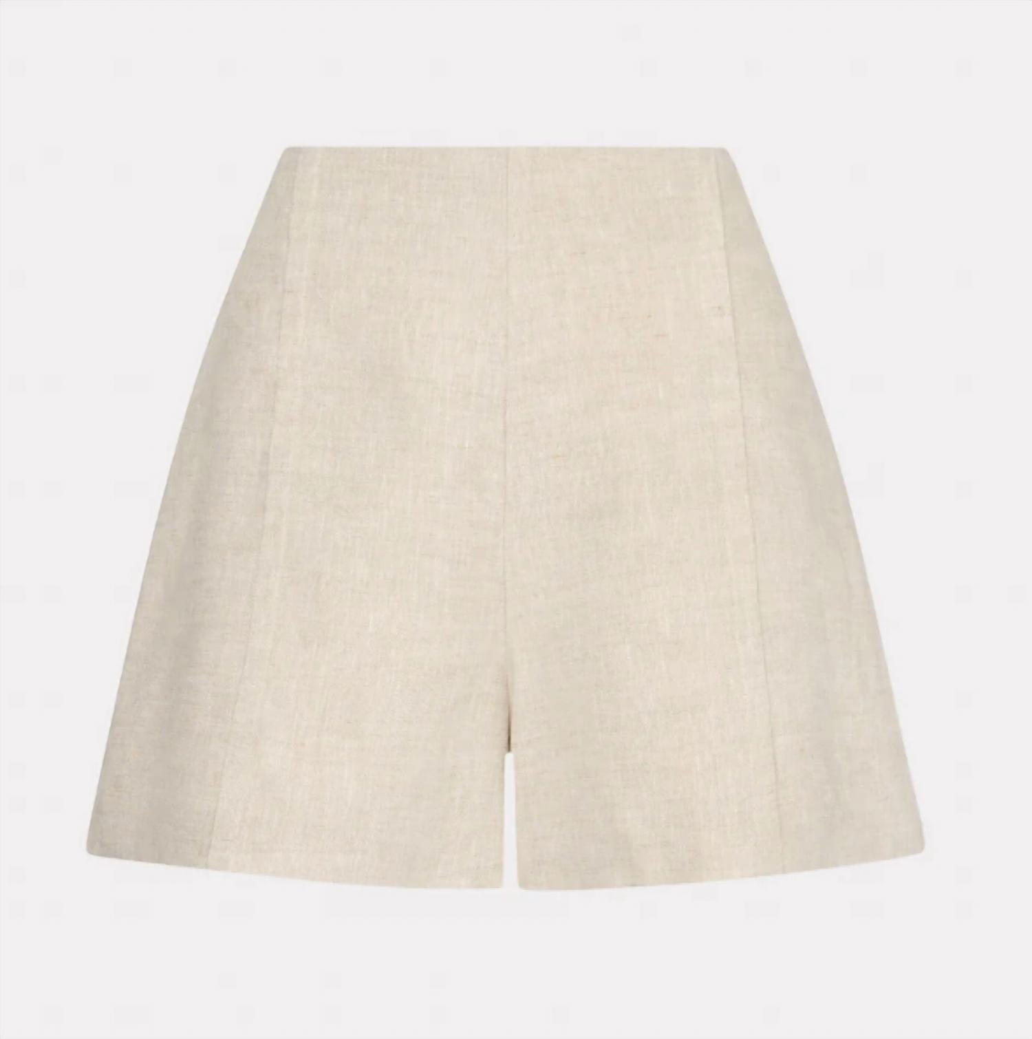 Milly - Linen Pleated Short